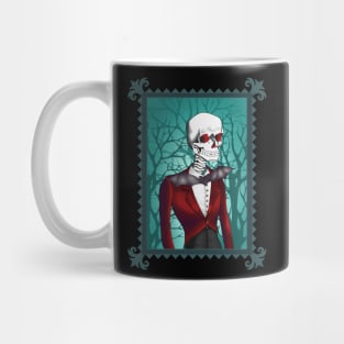 Sinister smile of a skull Mug